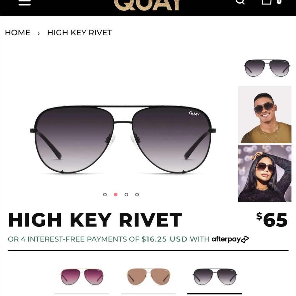 Quay Highkey Sunglasses